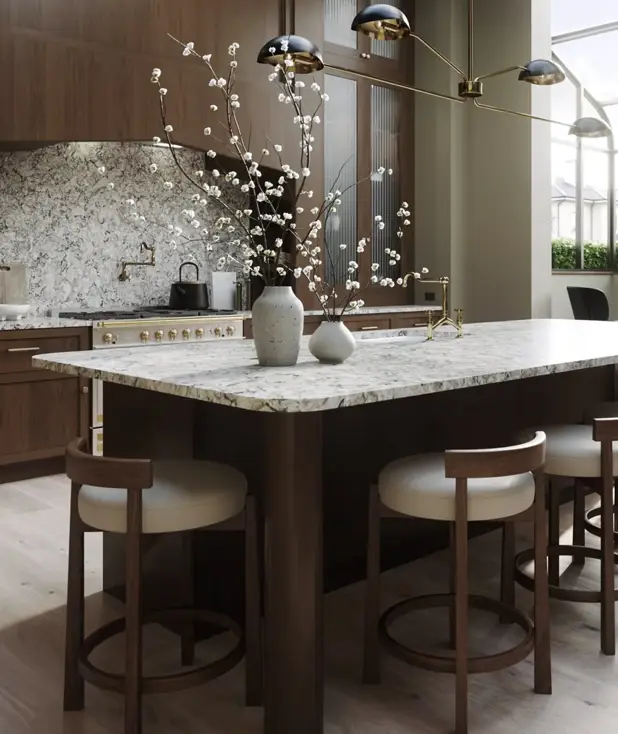 Countertops in Kitchen | De/Mar Design Studio