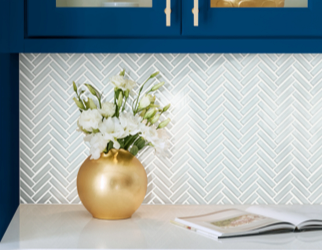 Glass-Backsplash Tile | De/Mar Design Studio